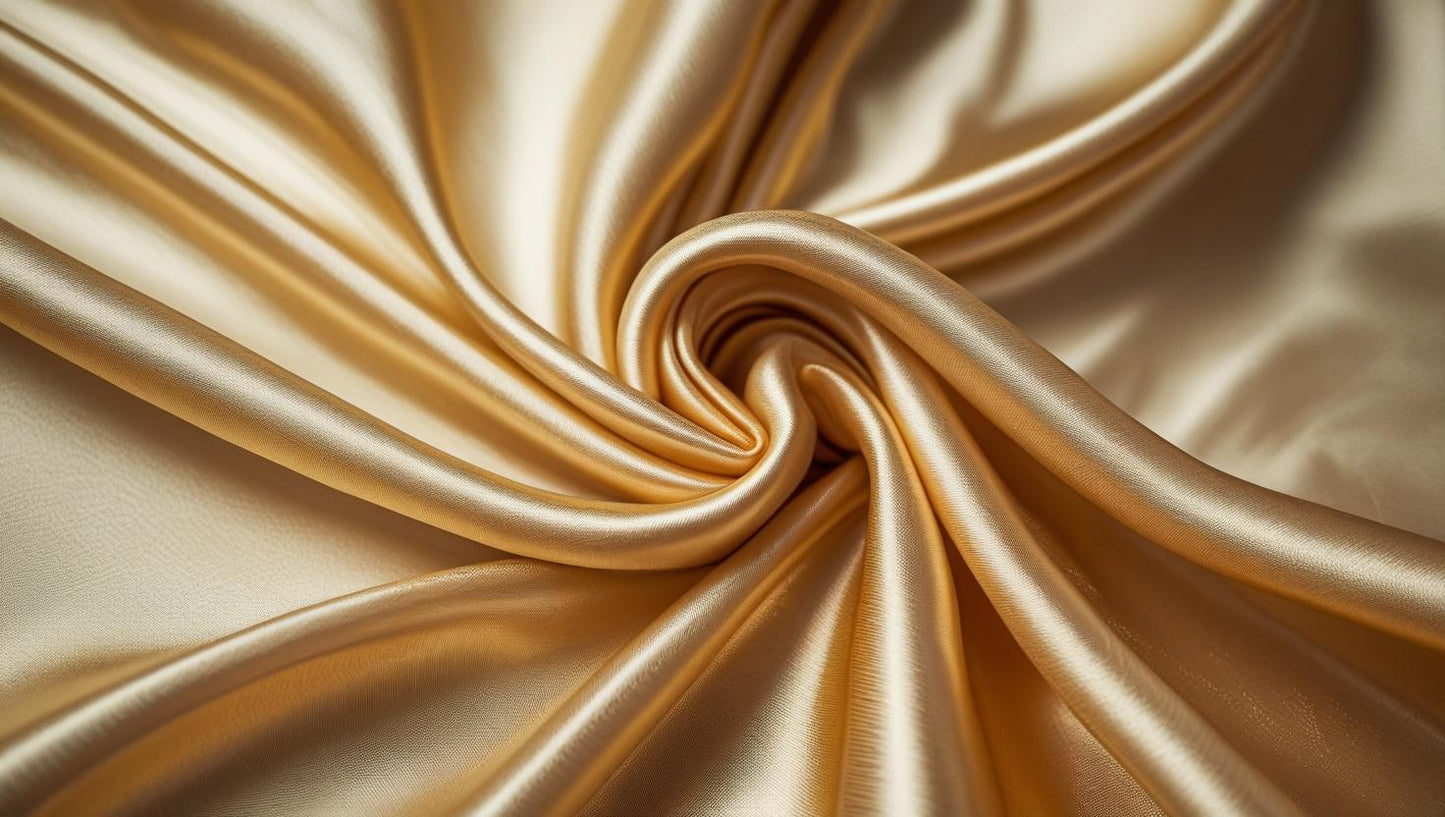 Premium Silk Kussensloop Goud