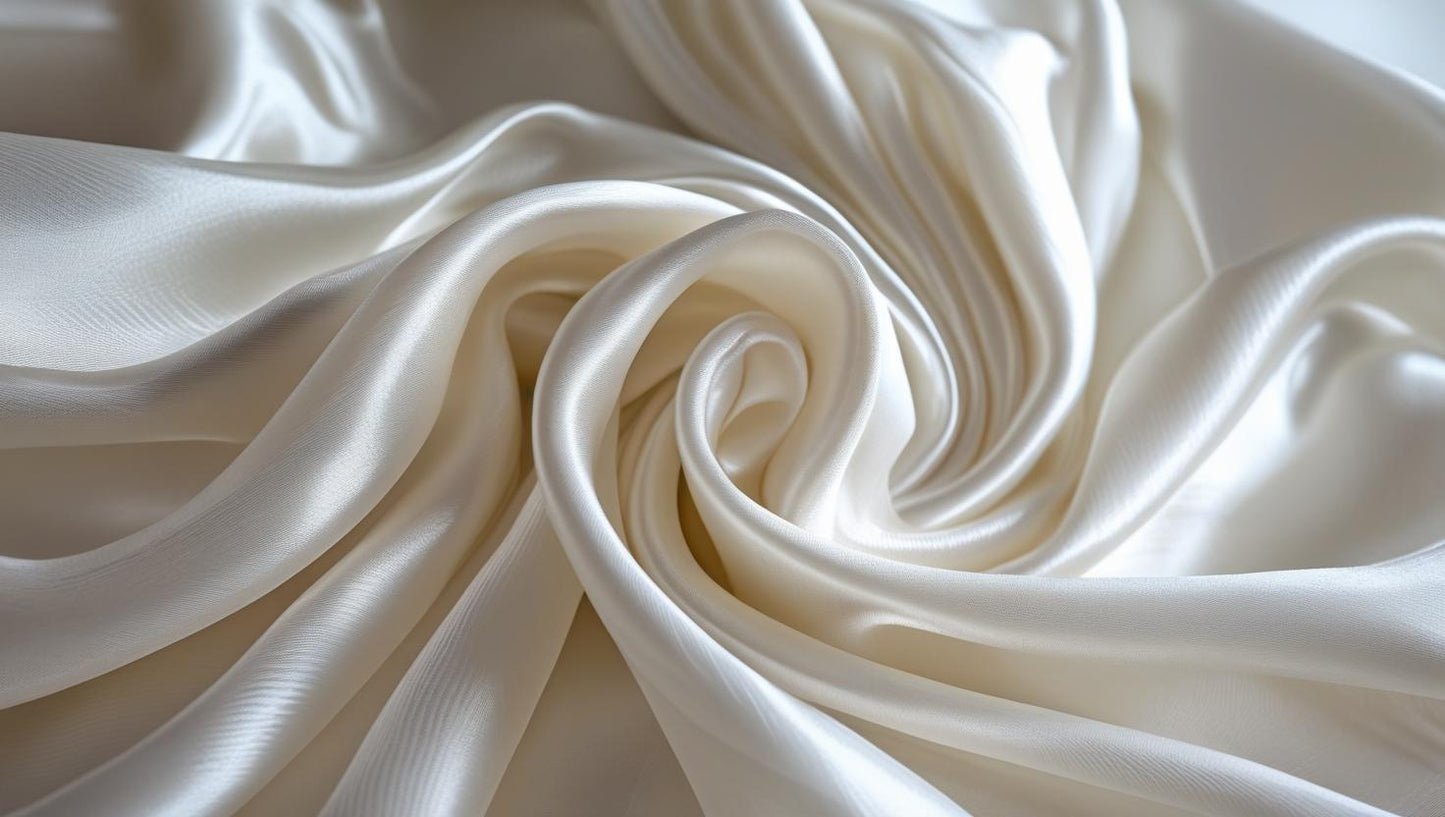 Premium Silk Kussensloop Wit