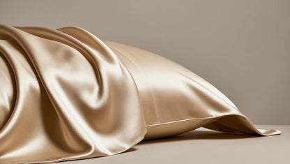 Premium Silk Kussensloop Goud