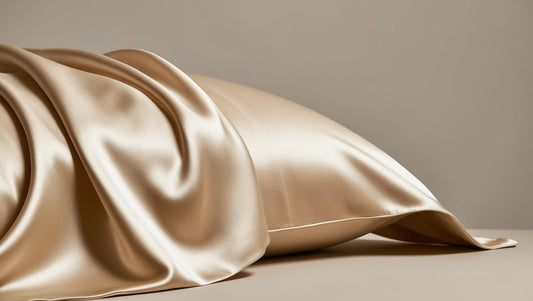Premium Silk Kussensloop Goud