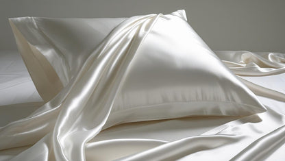 Premium Silk Kussensloop Wit